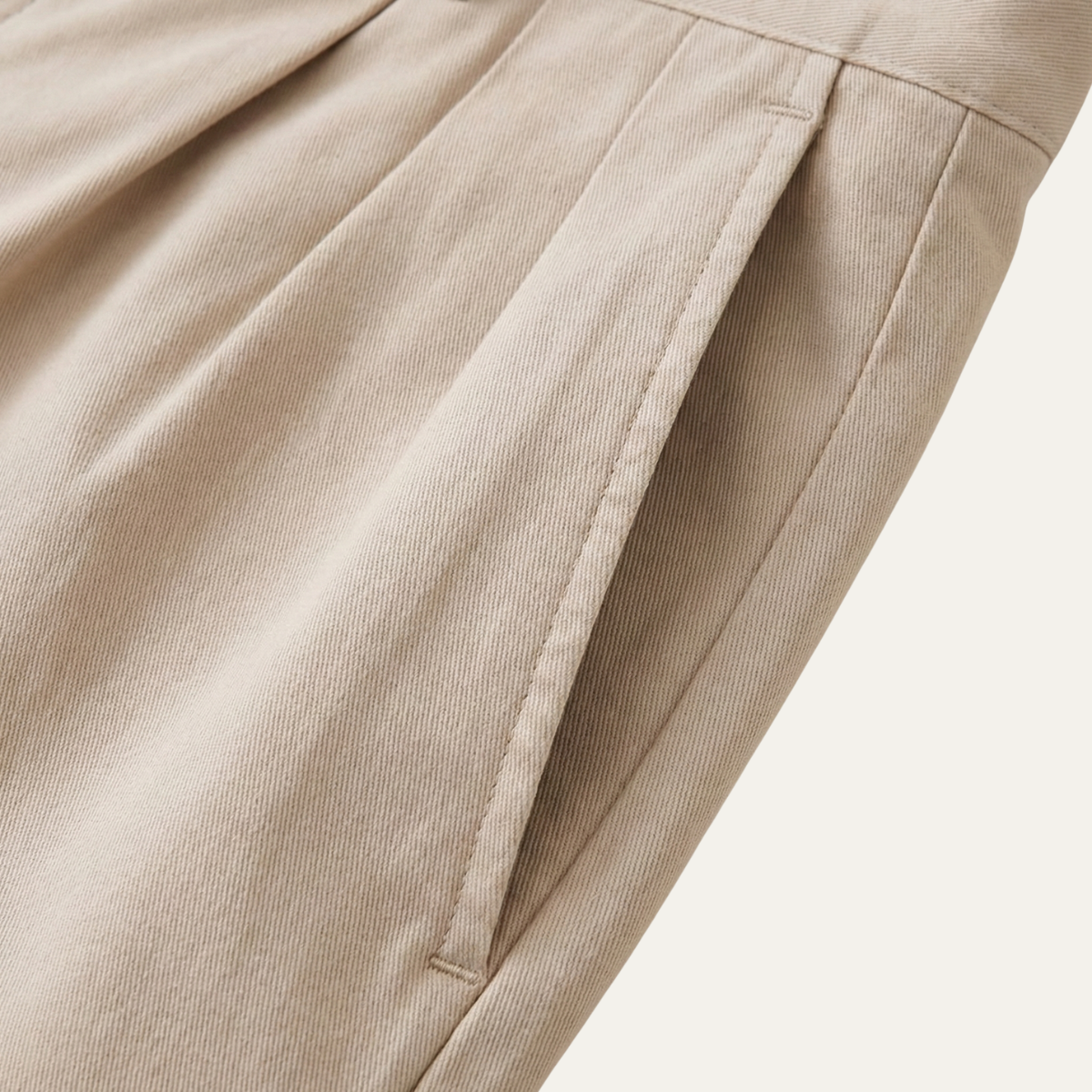 Men's Pleated Shorts