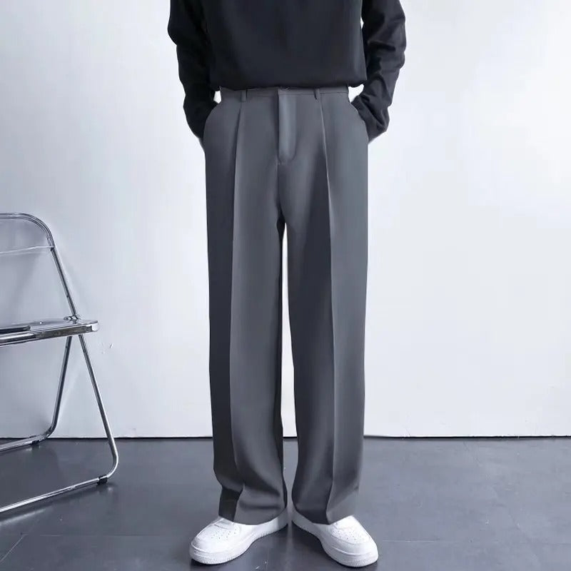 Men's Pleated Trousers