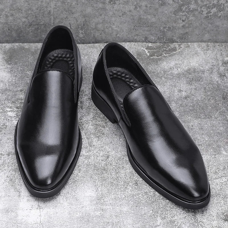 Men's Pointed Toe Slip-On Shoes