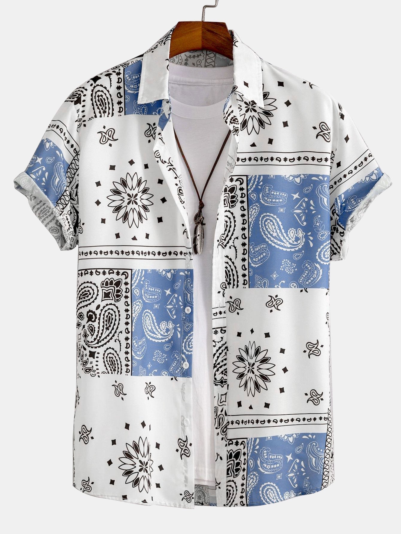 Men's Printed Short Sleeve Shirt