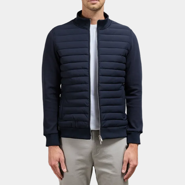 Men's Quilted Zip-Up Jacket