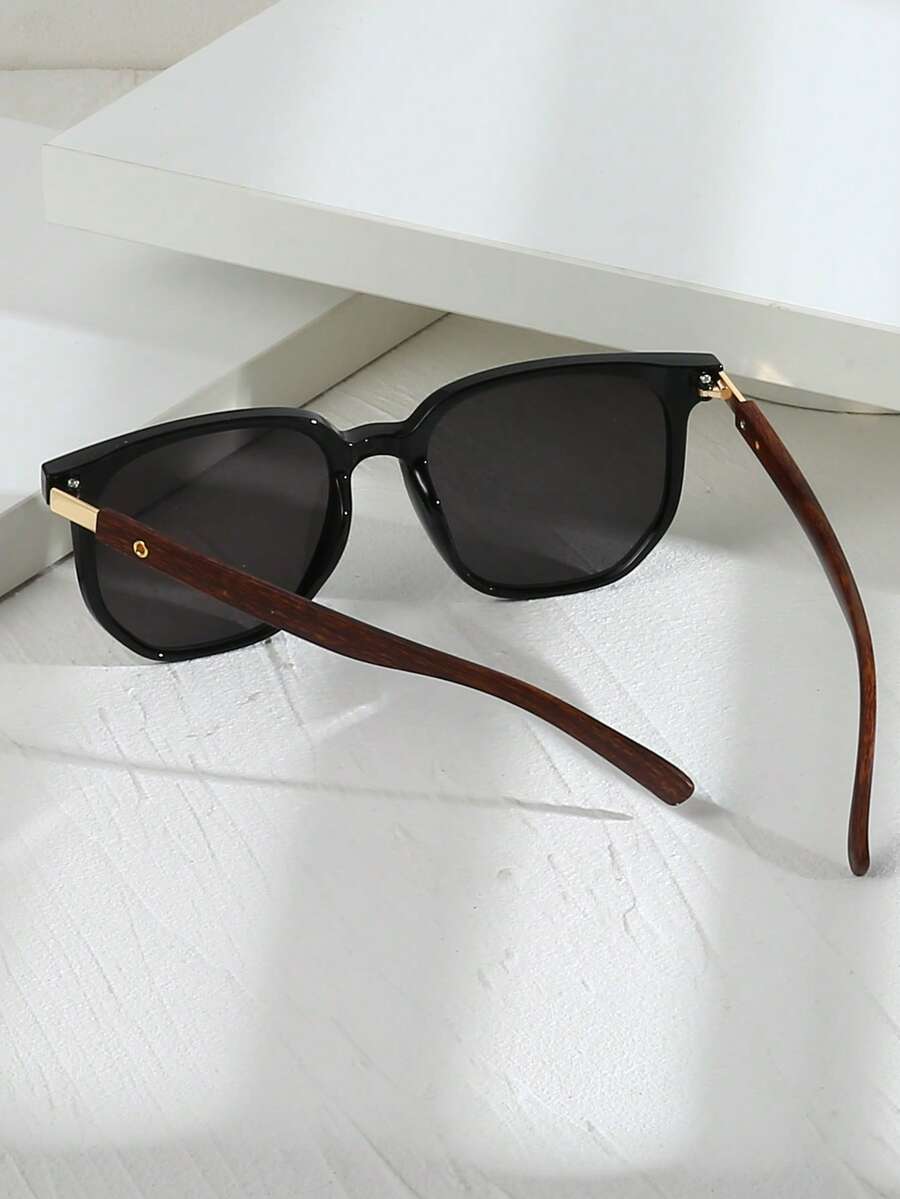 Men's Rectangular Lens Sunglasses