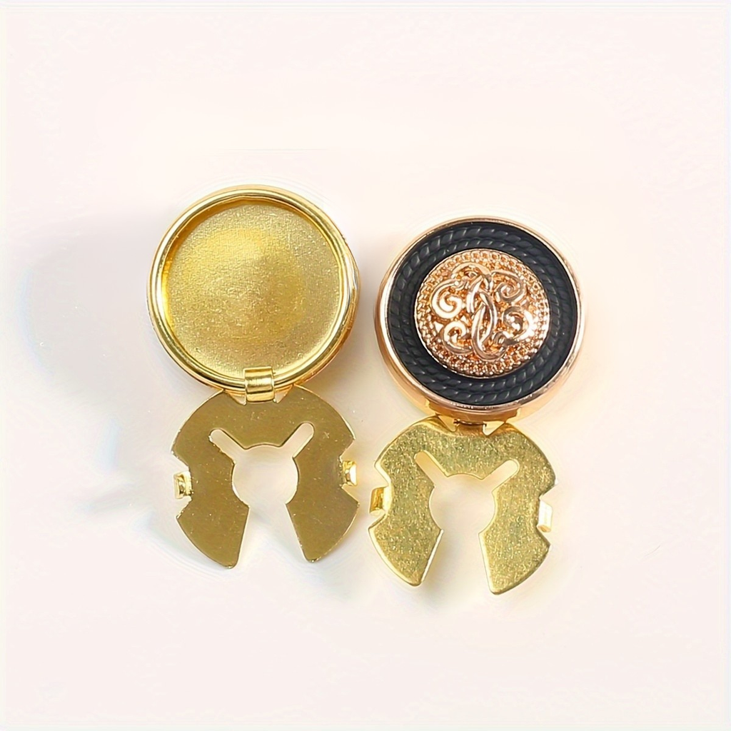 Men's Round Button Covers