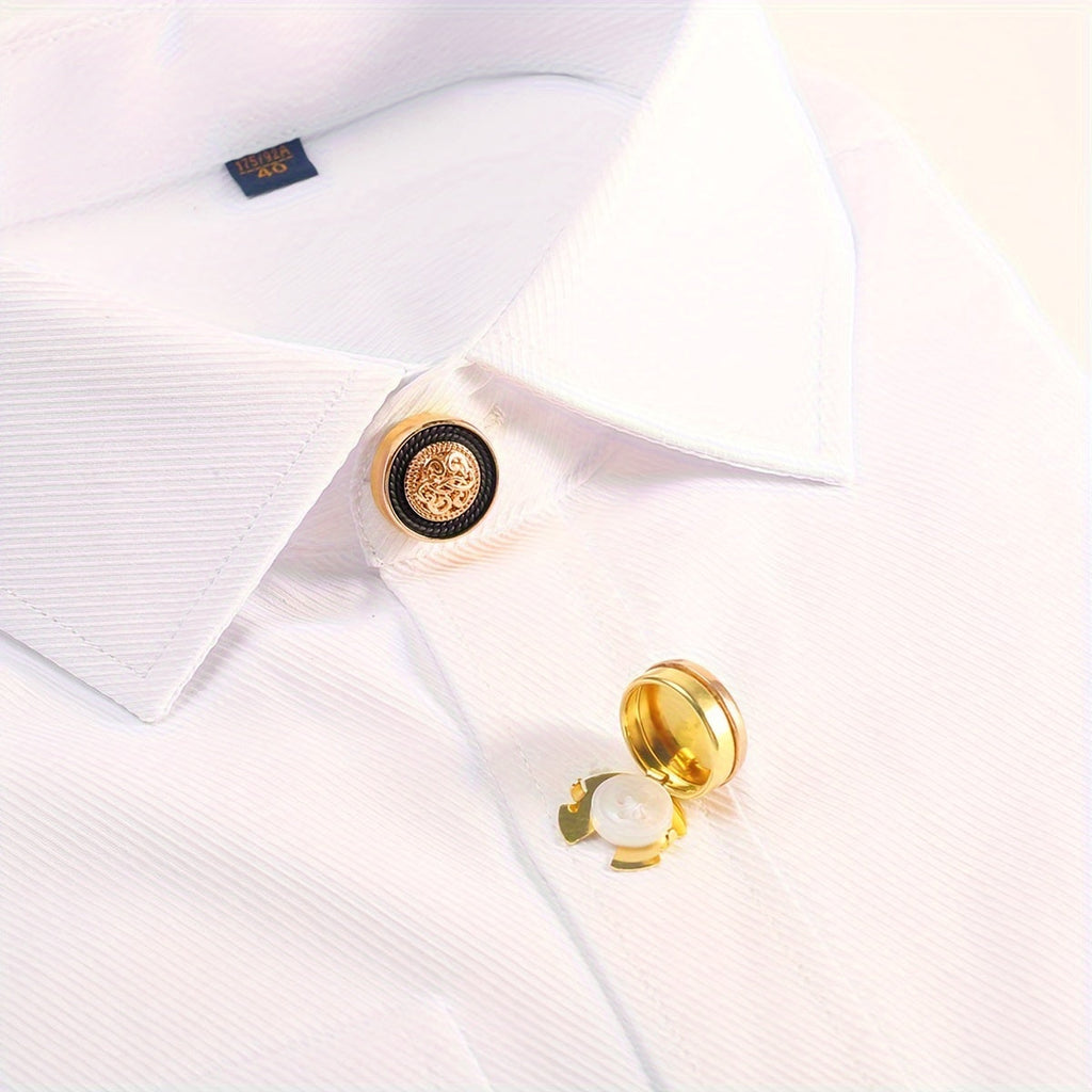 Men's Round Button Covers