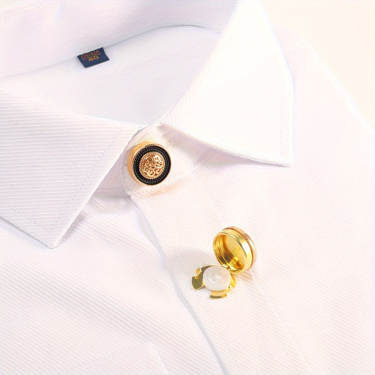 Men's Round Button Covers