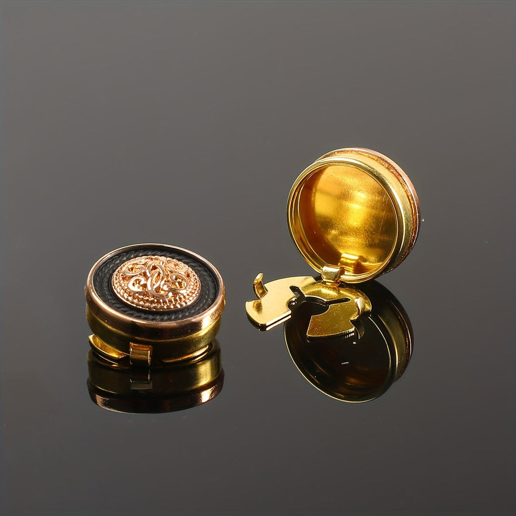 Men's Round Button Covers