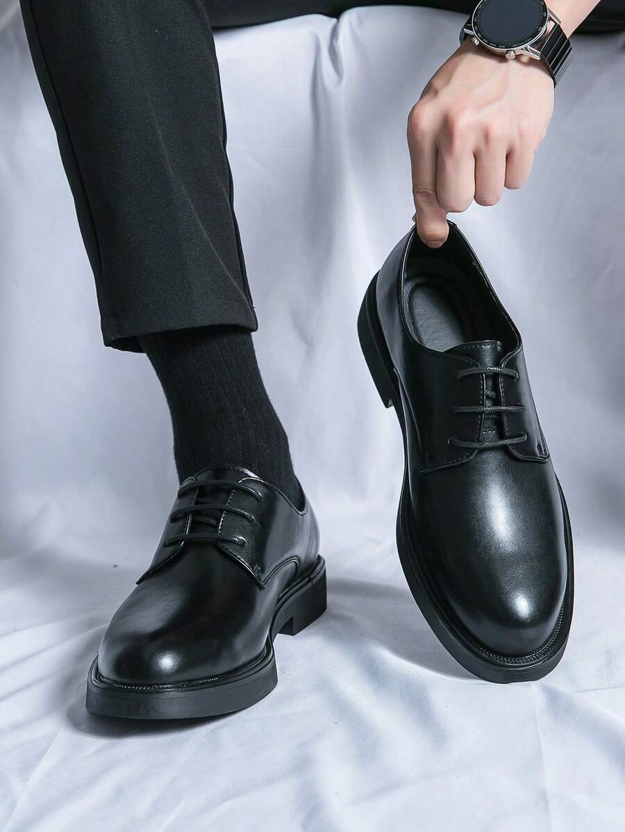 Men's Round Toe Derby Shoes