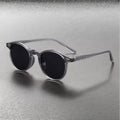 Men's Rounded Frame Sunglasses