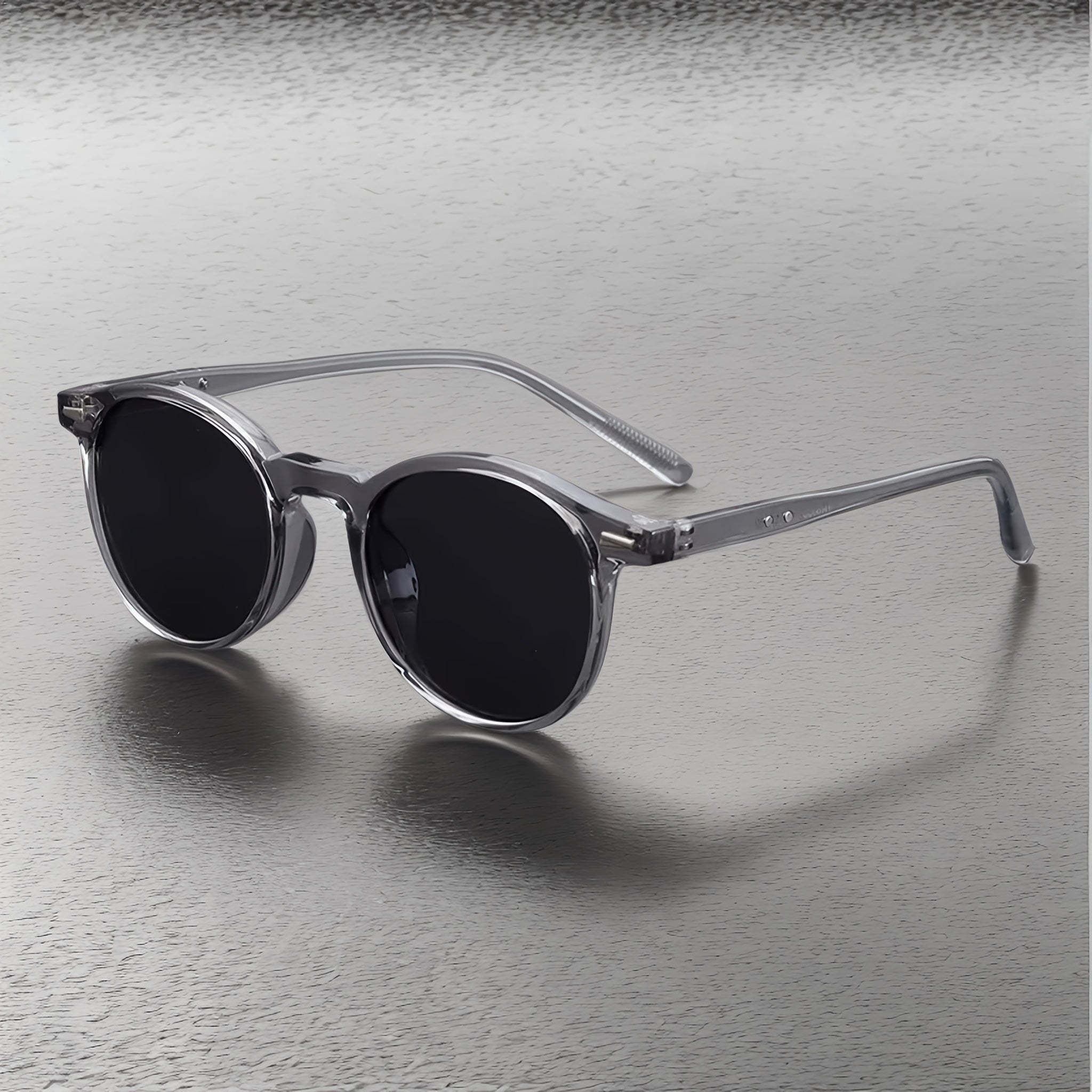 Men's Rounded Frame Sunglasses