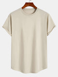 Men's Rounded Hem T-Shirt