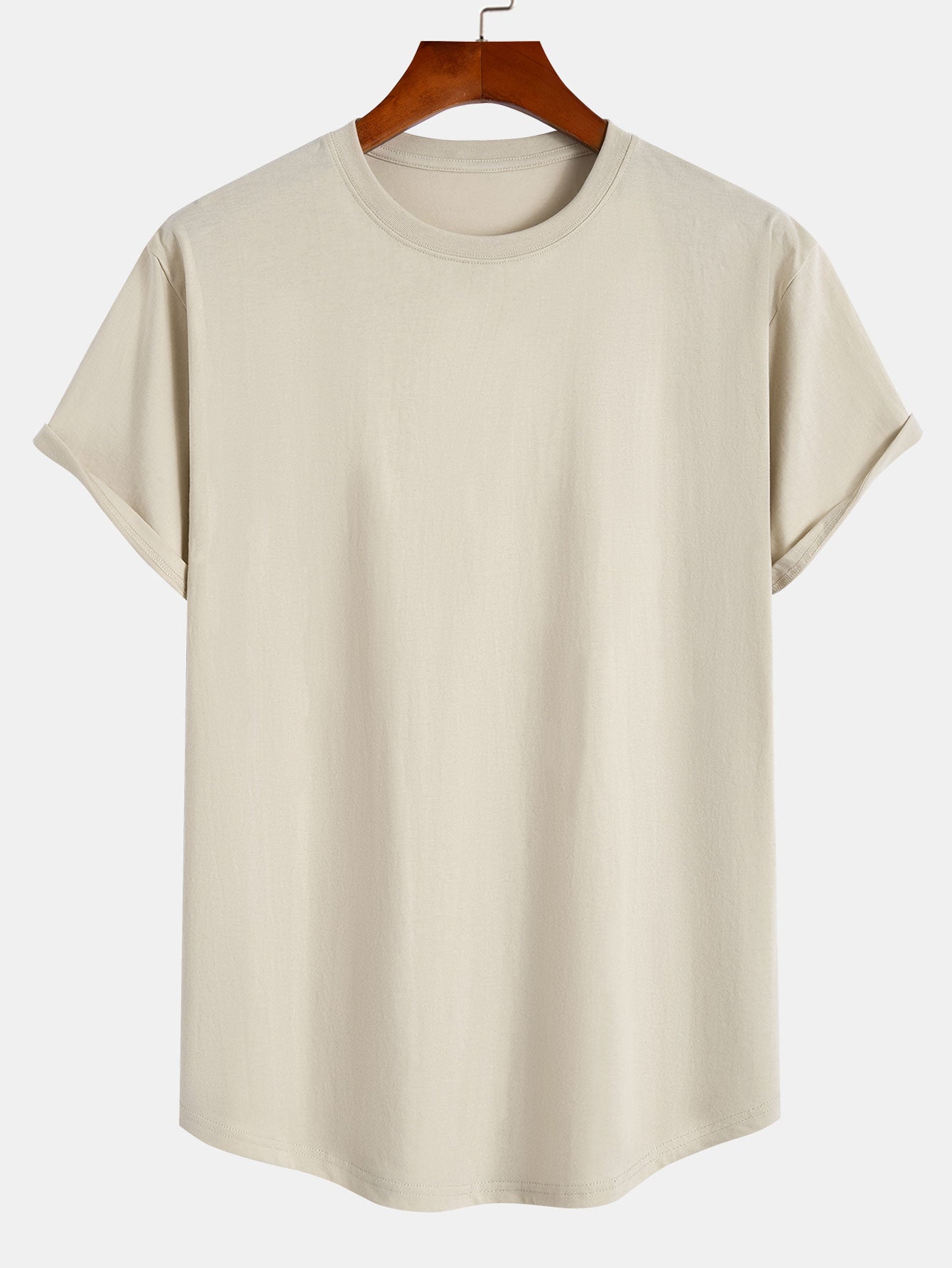 Men's Rounded Hem T-Shirt