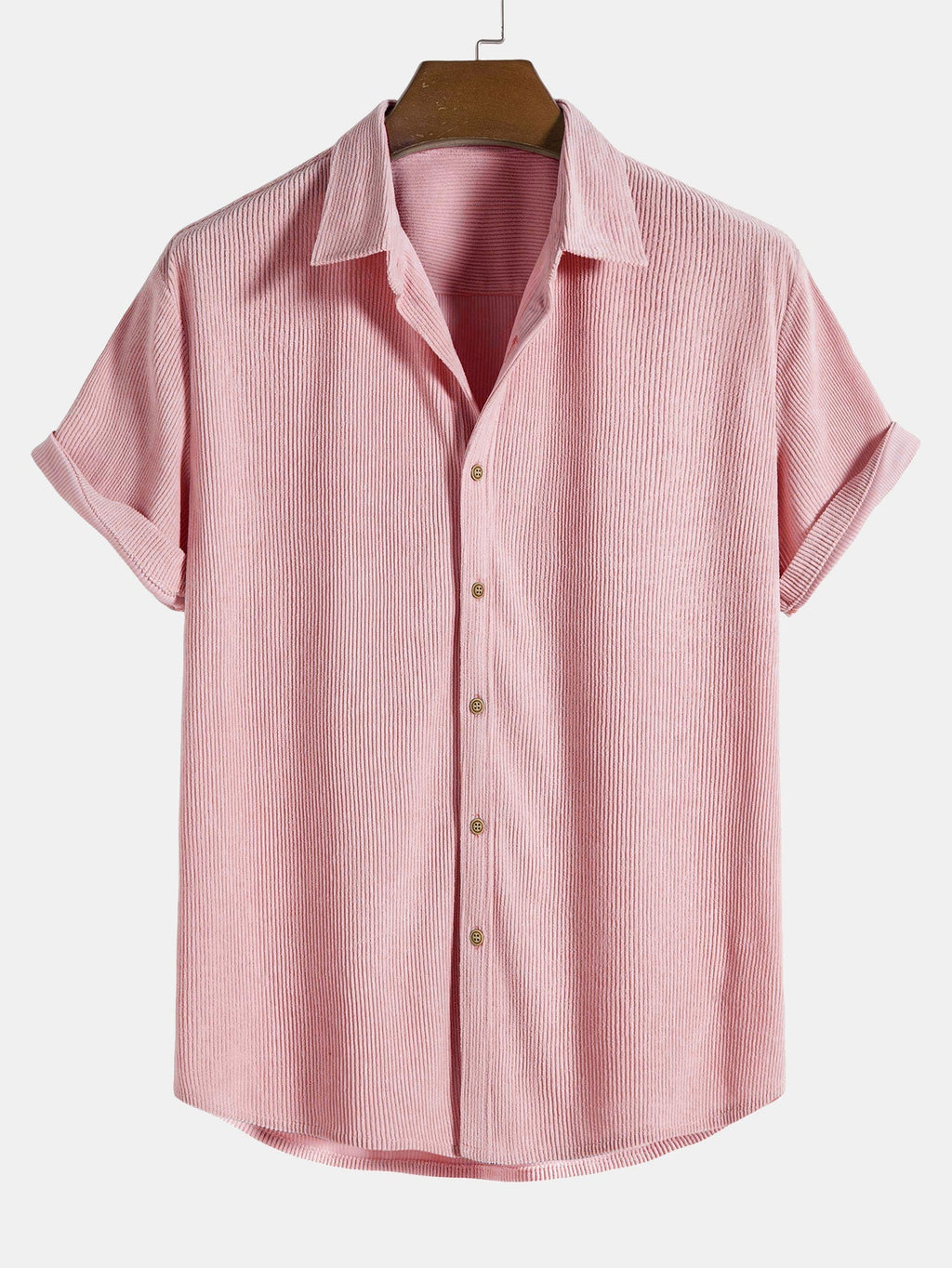 Men's Short Sleeve Button-Up Shirt