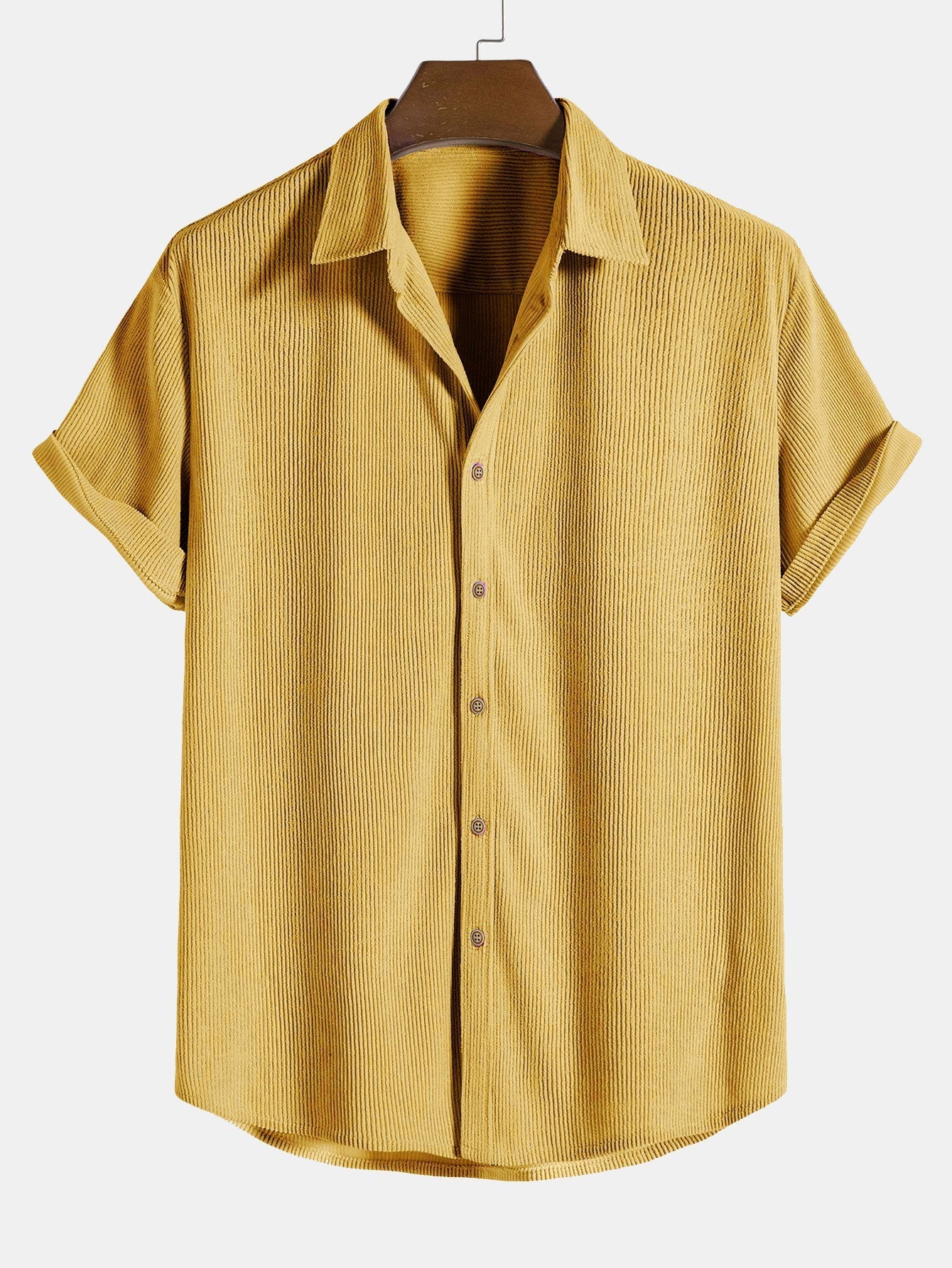 Men's Short Sleeve Button-Up Shirt