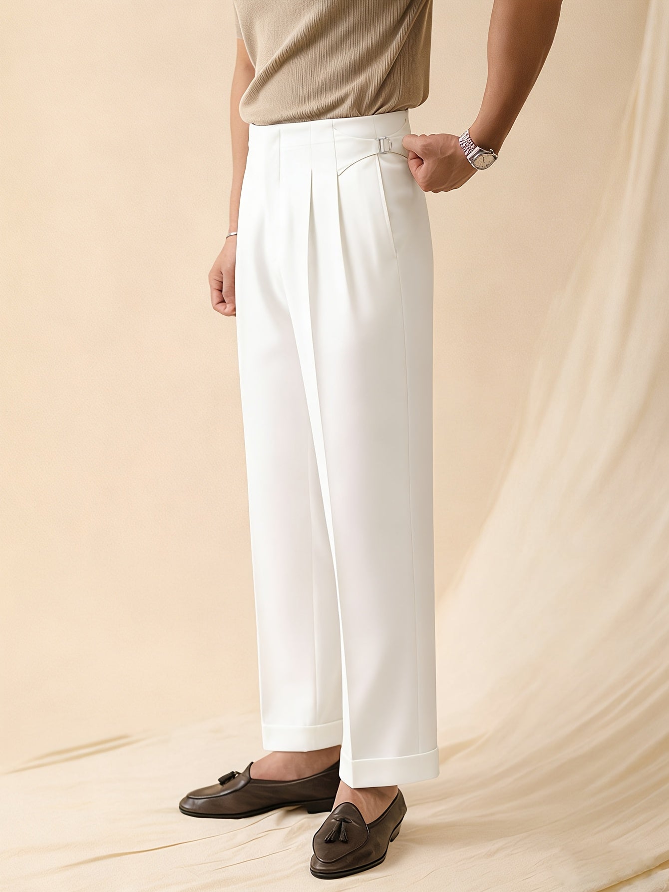 Men's Side Adjuster Trousers