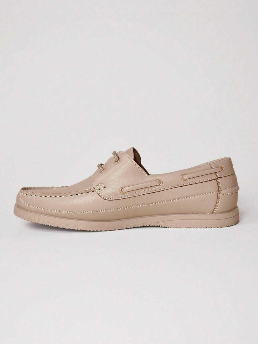 Men's Side Lace Boat Shoes