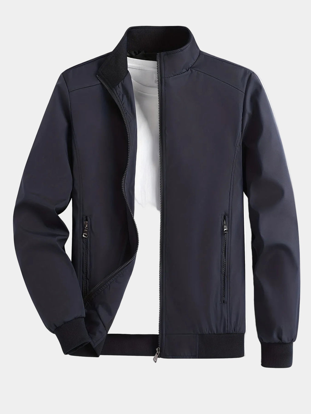 Men's Stand Collar Bomber Jacket