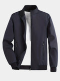 Men's Stand Collar Bomber Jacket