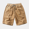 Men's Straight-Leg Drawstring Shorts