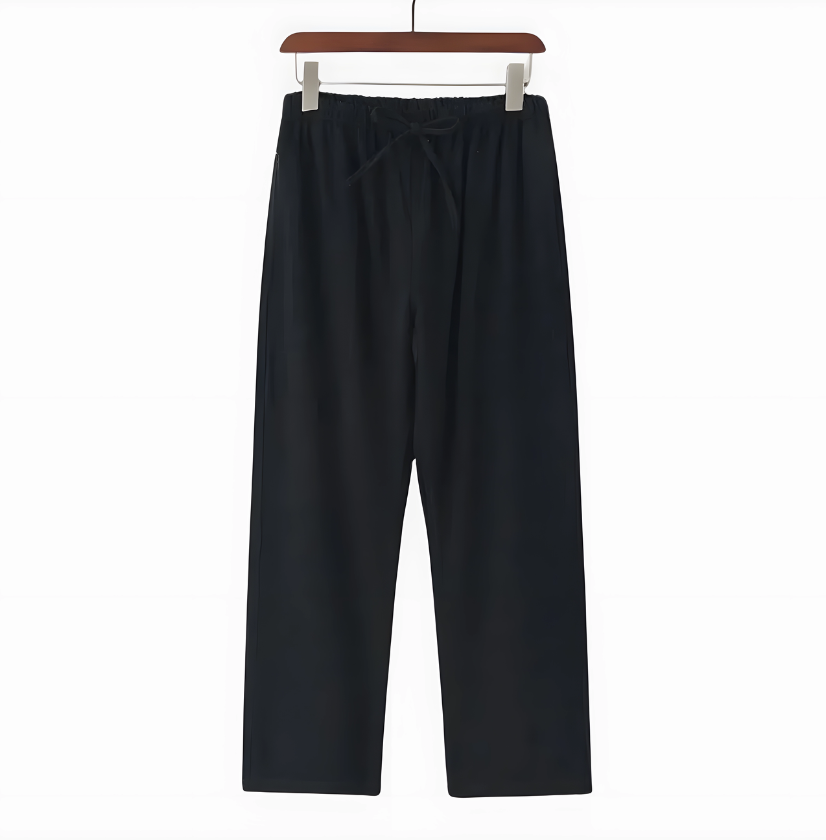 Men's Straight Leg Drawstring Trousers