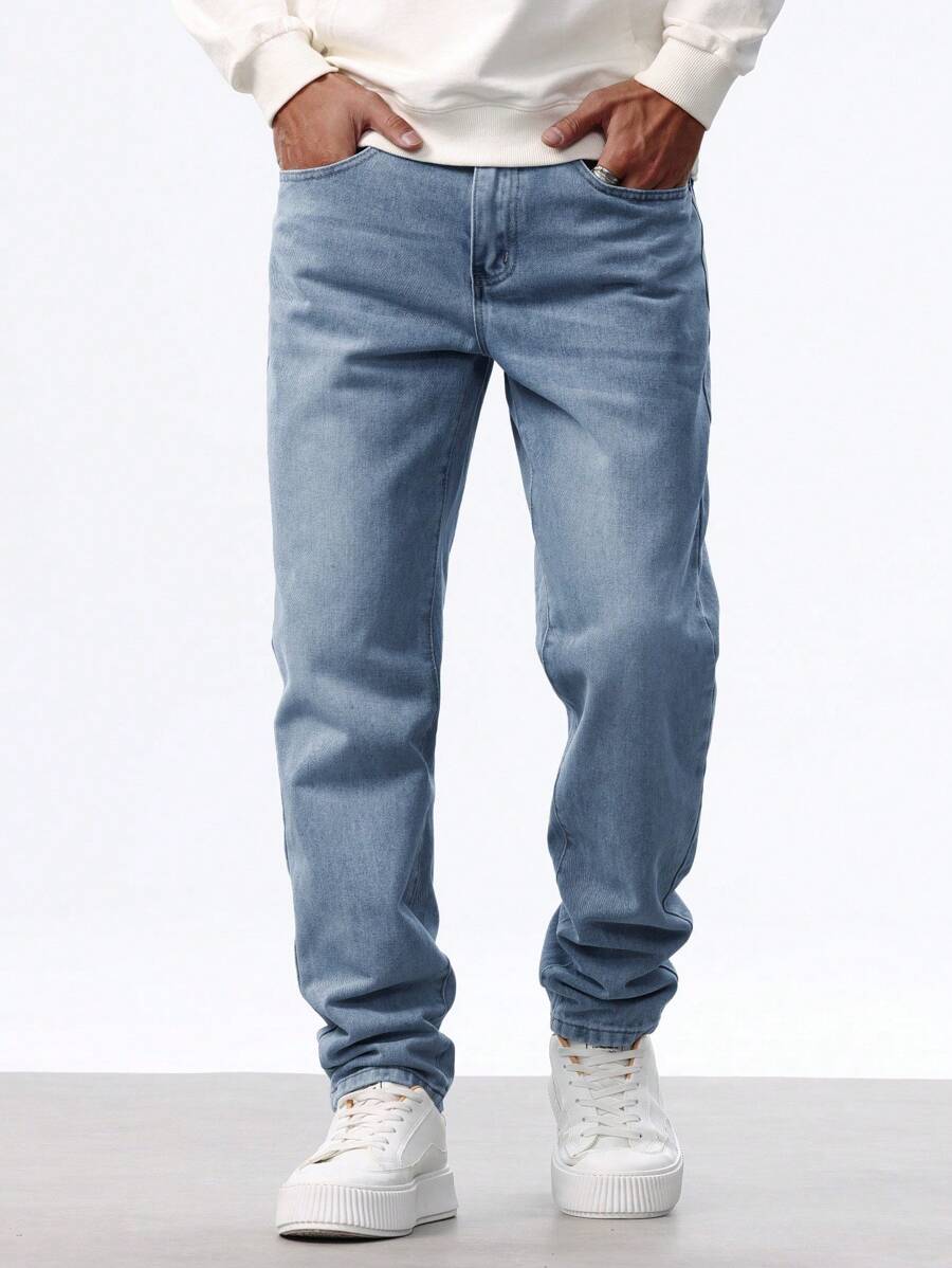 Men's Straight Leg Jeans