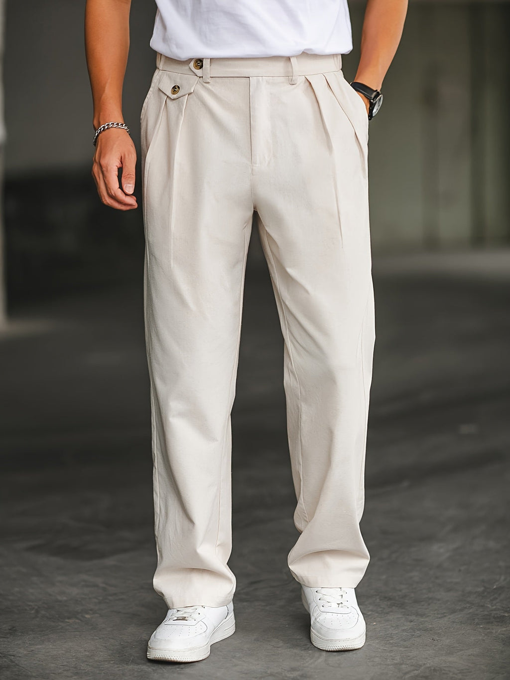 Men's Straight Leg Trousers