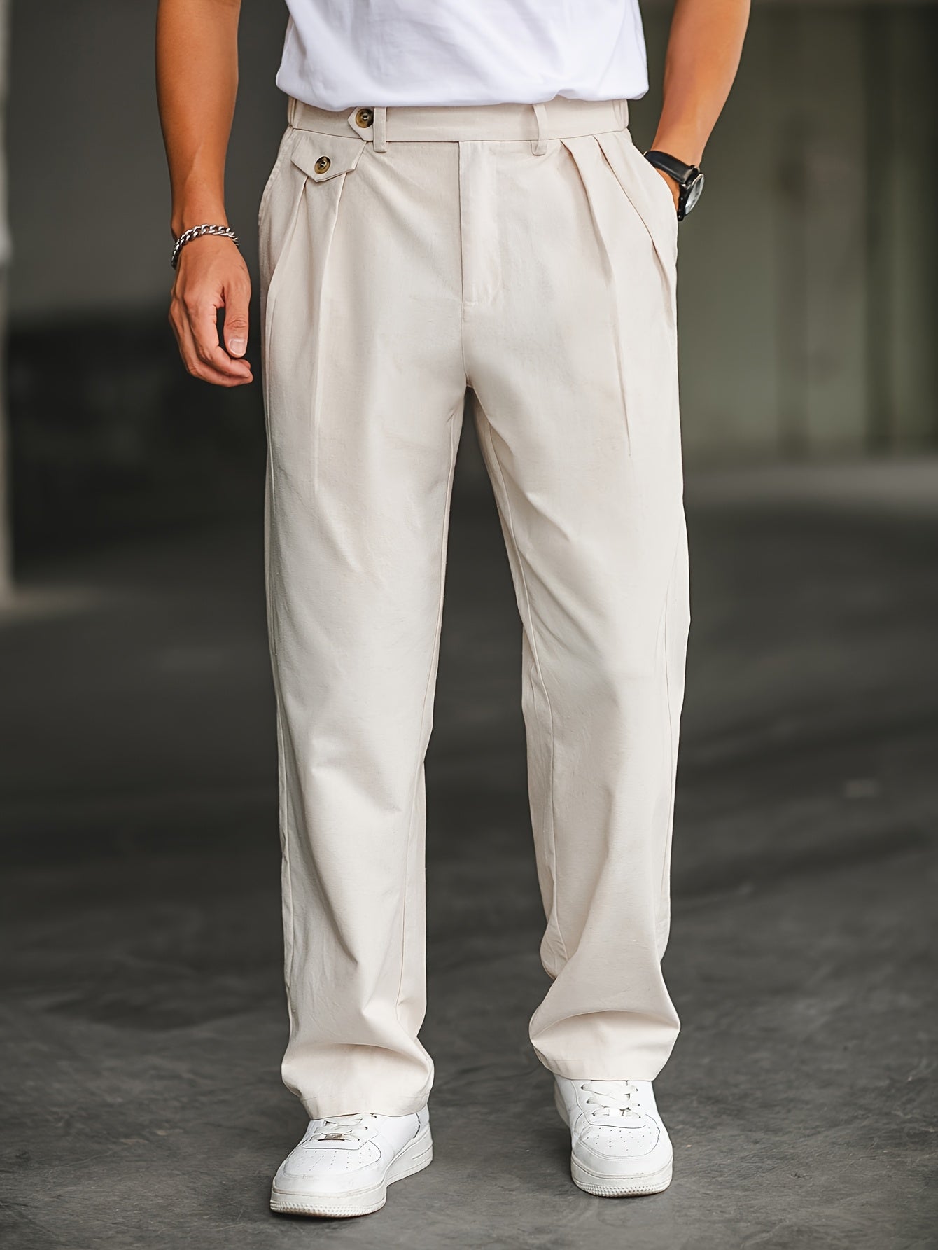 Men's Straight Leg Trousers