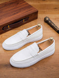Men's Strap Detail Loafers
