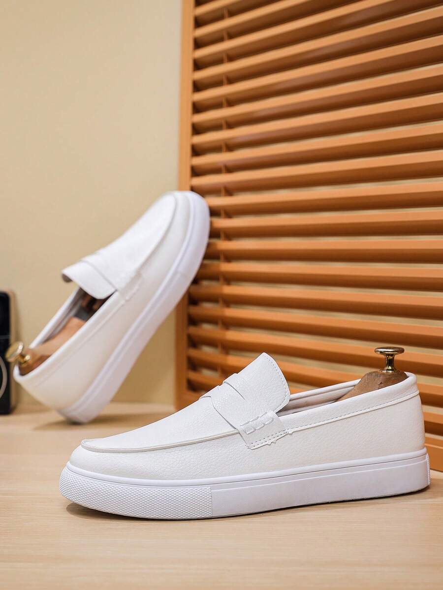 Men's Strap Detail Loafers