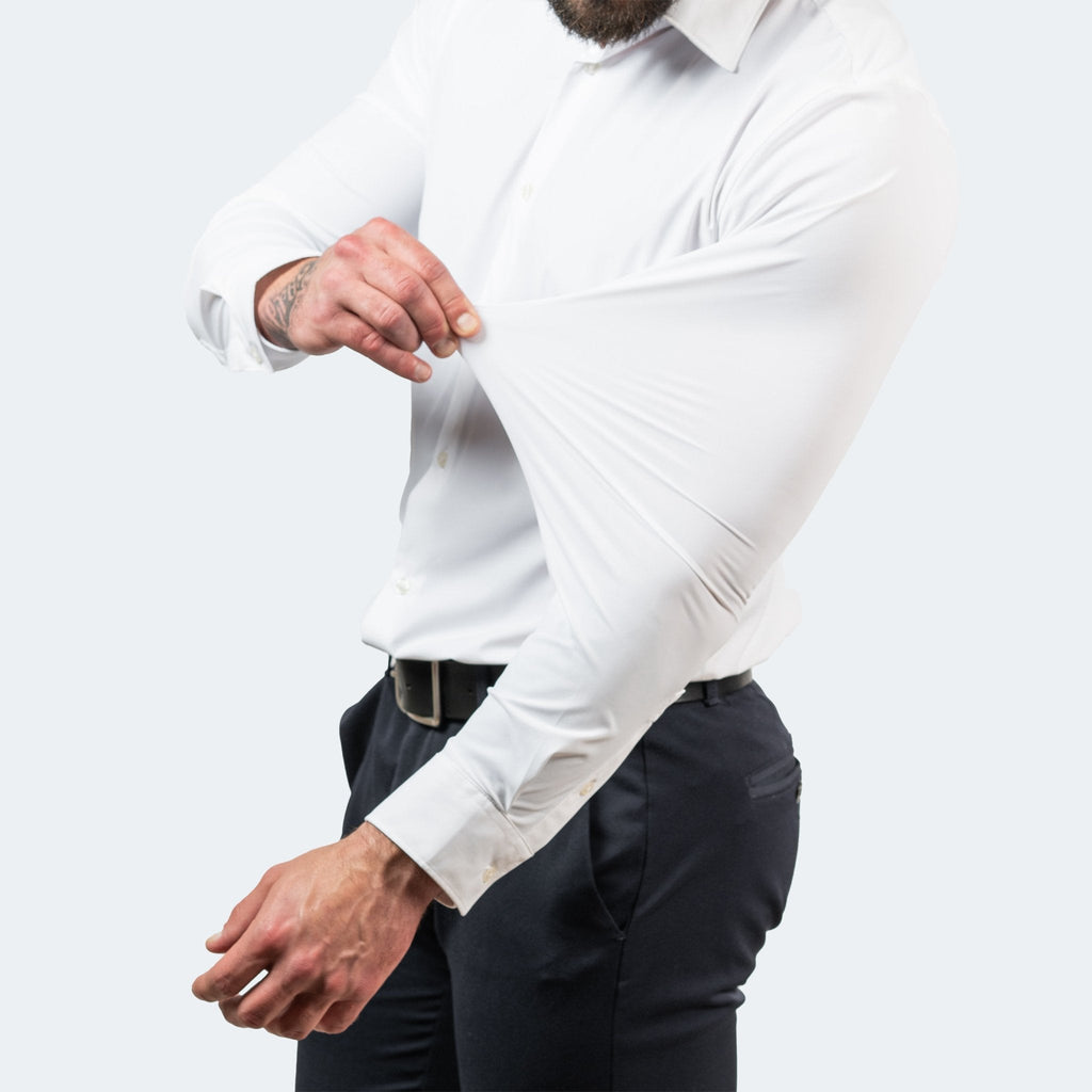 Men's Stretch Button-Up Shirt