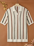 Men's Striped Polo Shirt