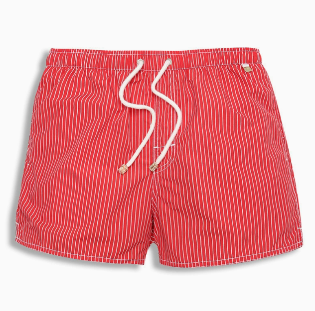 Men's Striped Swim Shorts