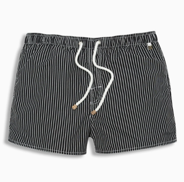 Men's Striped Swim Shorts