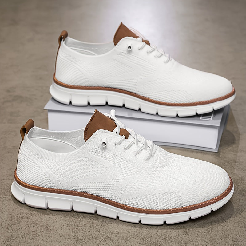Men's Textile Lace-Up Trainers