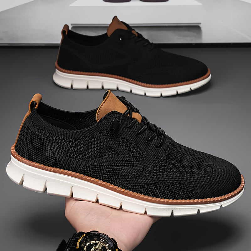Men's Textile Lace-Up Trainers