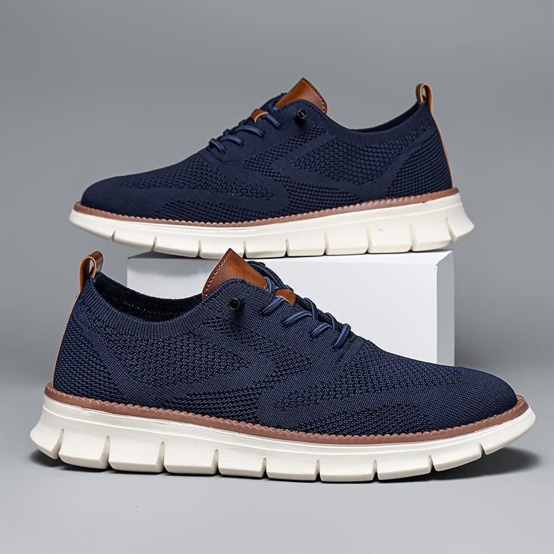 Men's Textile Lace-Up Trainers