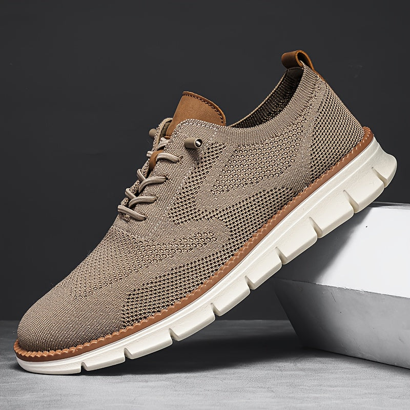 Men's Textile Lace-Up Trainers