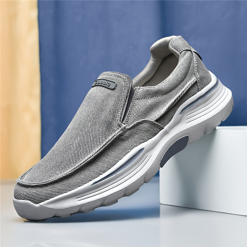 Men's Textured Slip-On Shoes