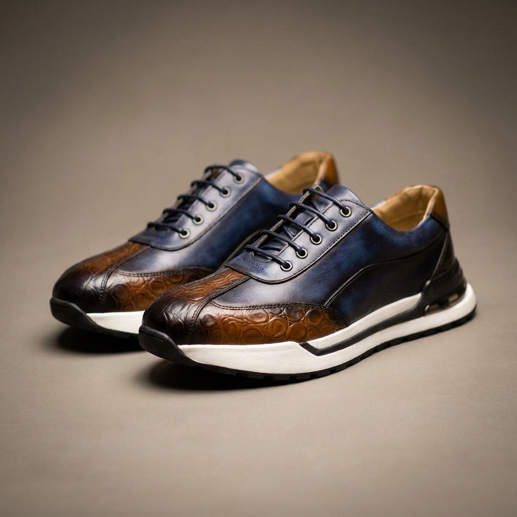Men's Textured Trainers