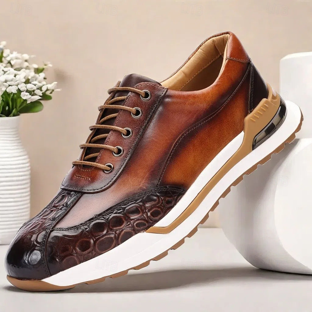 Men's Textured Trainers