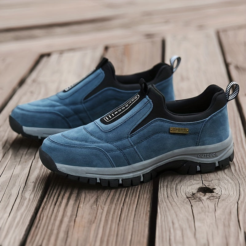 Men's Treaded Slip-On Shoes