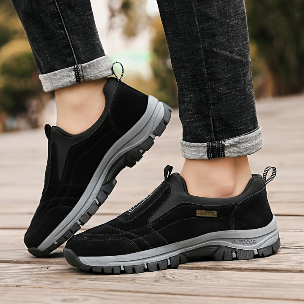 Men's Treaded Slip-On Shoes
