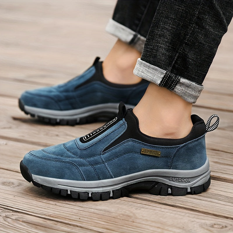 Men's Treaded Slip-On Shoes