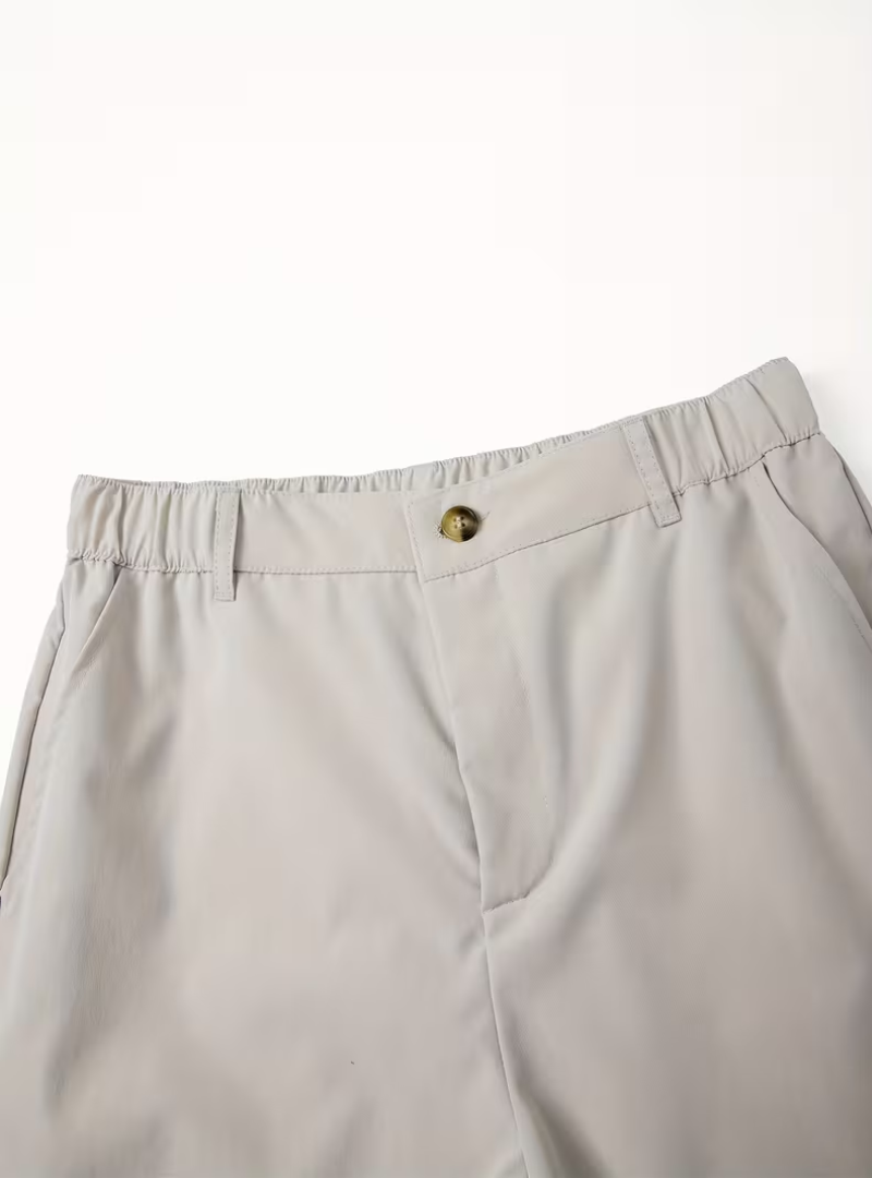 Men's Turned-Up Hem Shorts