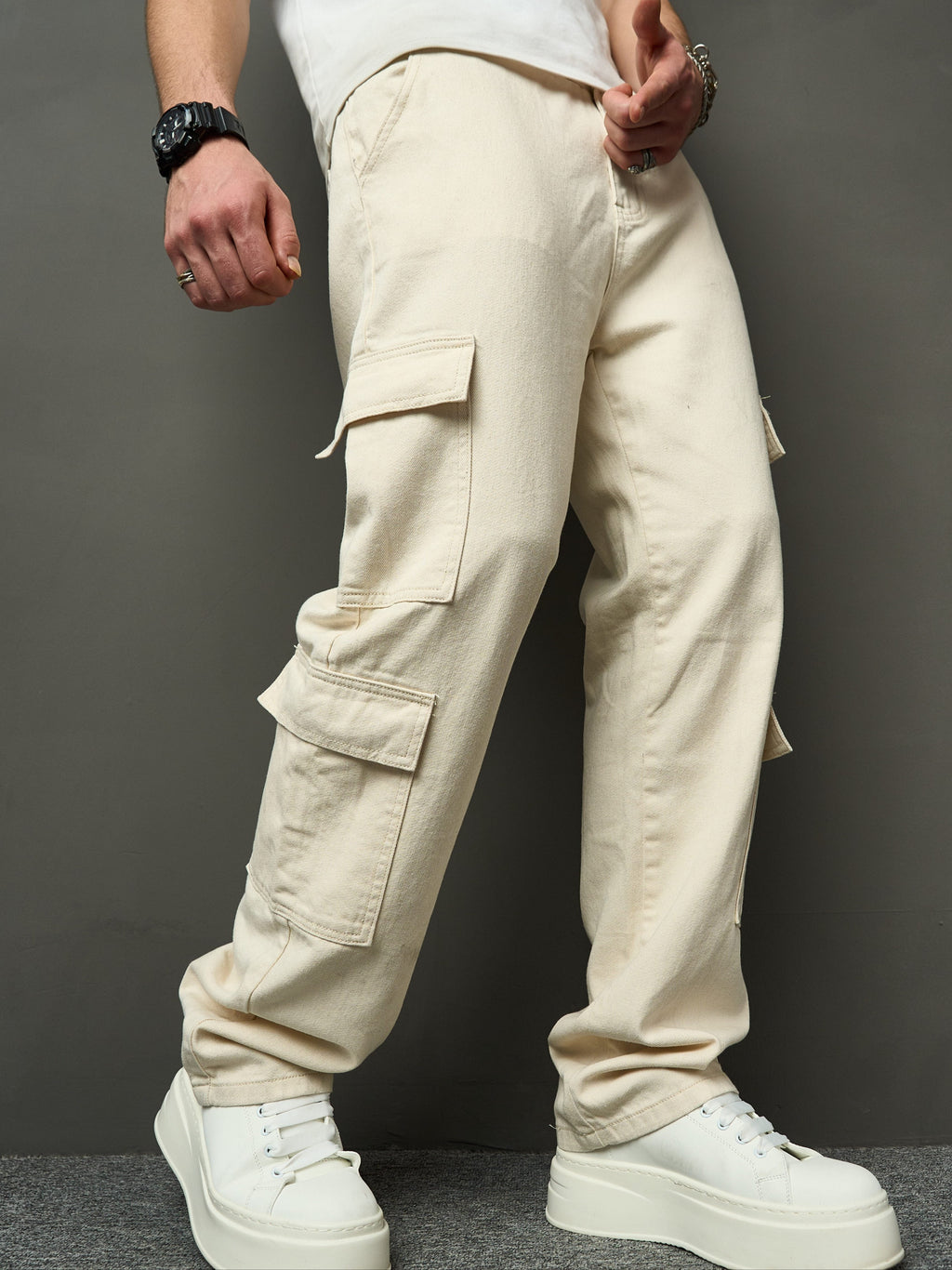Men's Utility Cargo Trousers