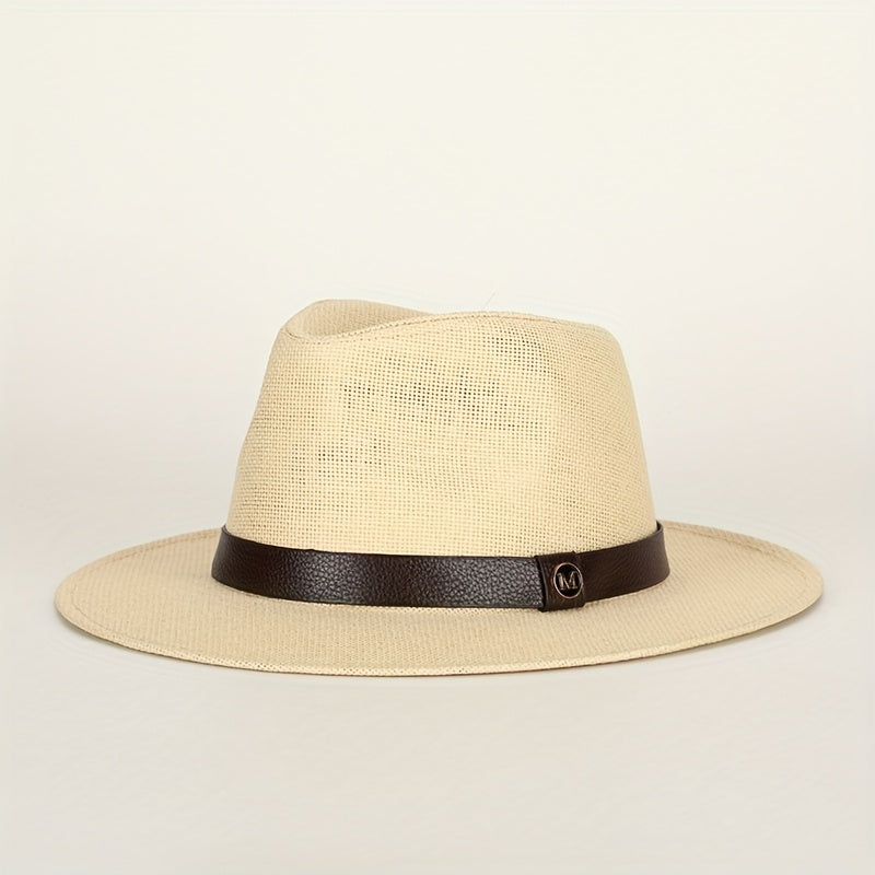Men's Wide Brim Fedora Hat