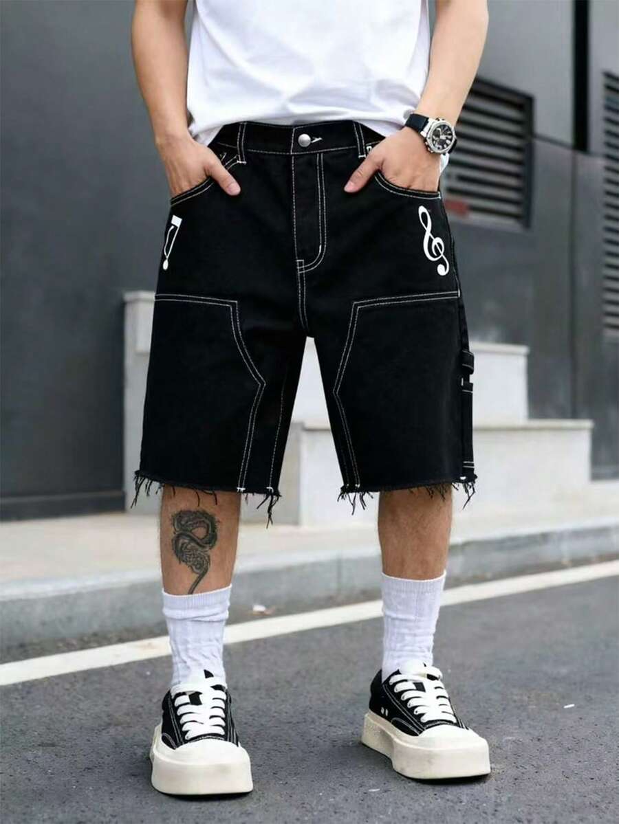 Men's Wide Leg Shorts