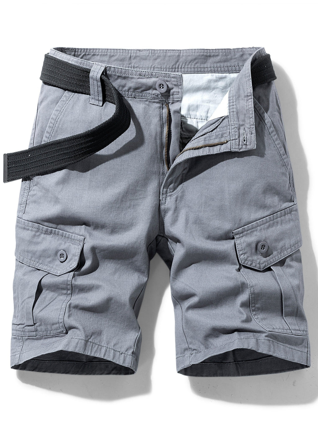 Men's Zip-Up Cargo Shorts