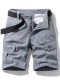 Men's Zip-Up Cargo Shorts