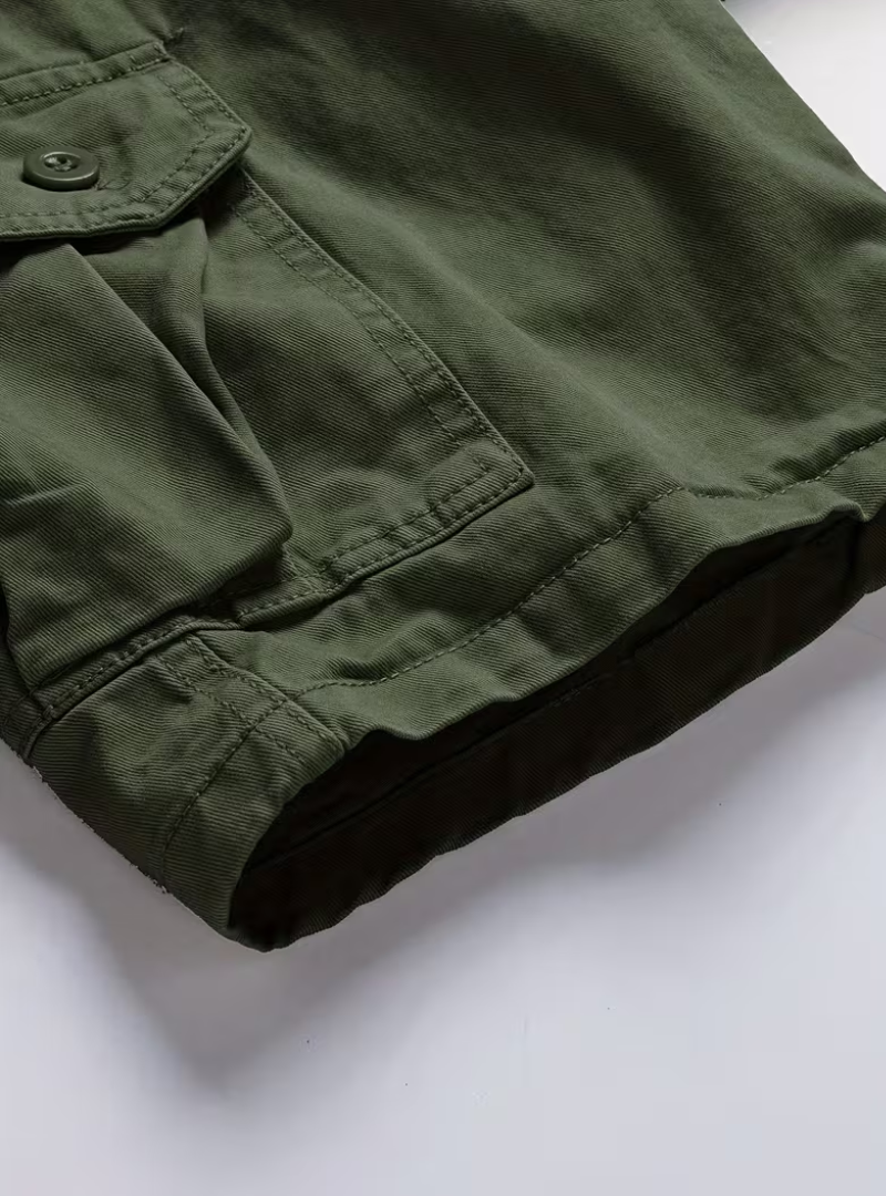 Men's Zip-Up Cargo Shorts
