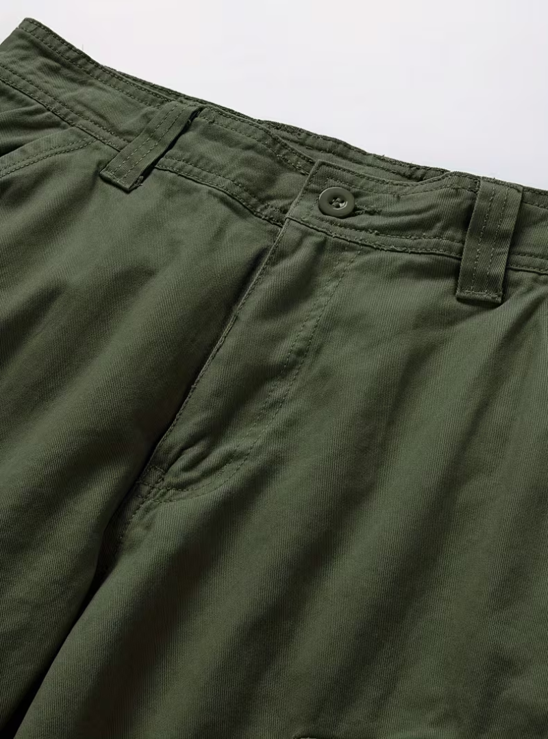 Men's Zip-Up Cargo Shorts